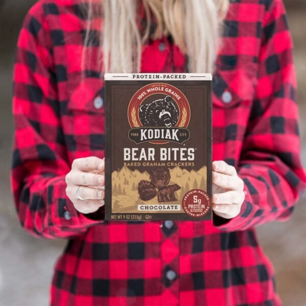 Kodiak Protein Chocolate Graham Cracker Bear Bites, 9 oz